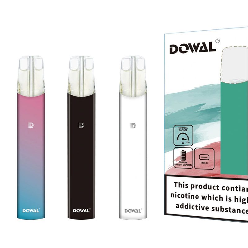 Dubai Relx Vape Pod Dowal Vape Refillable Kit-4 Empty pod Atomizer for Vape Pod COKII DOWAL Refillable Kit E-cigarette-1PCS/1 box