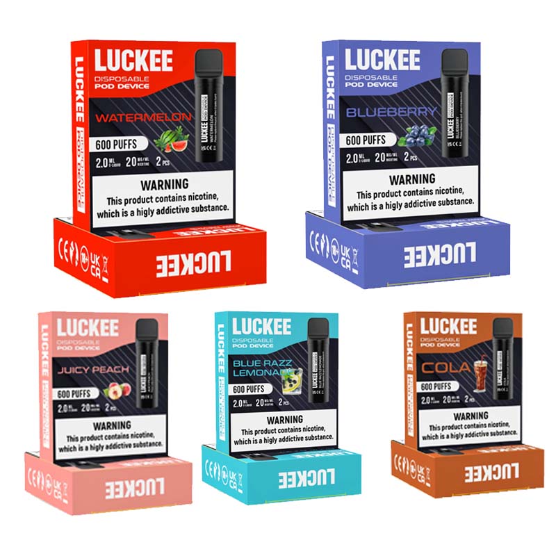 lafa 600 pod-6 Vape Pod Atomizer Luckee lafa E-cigarette-1PCS/1 box