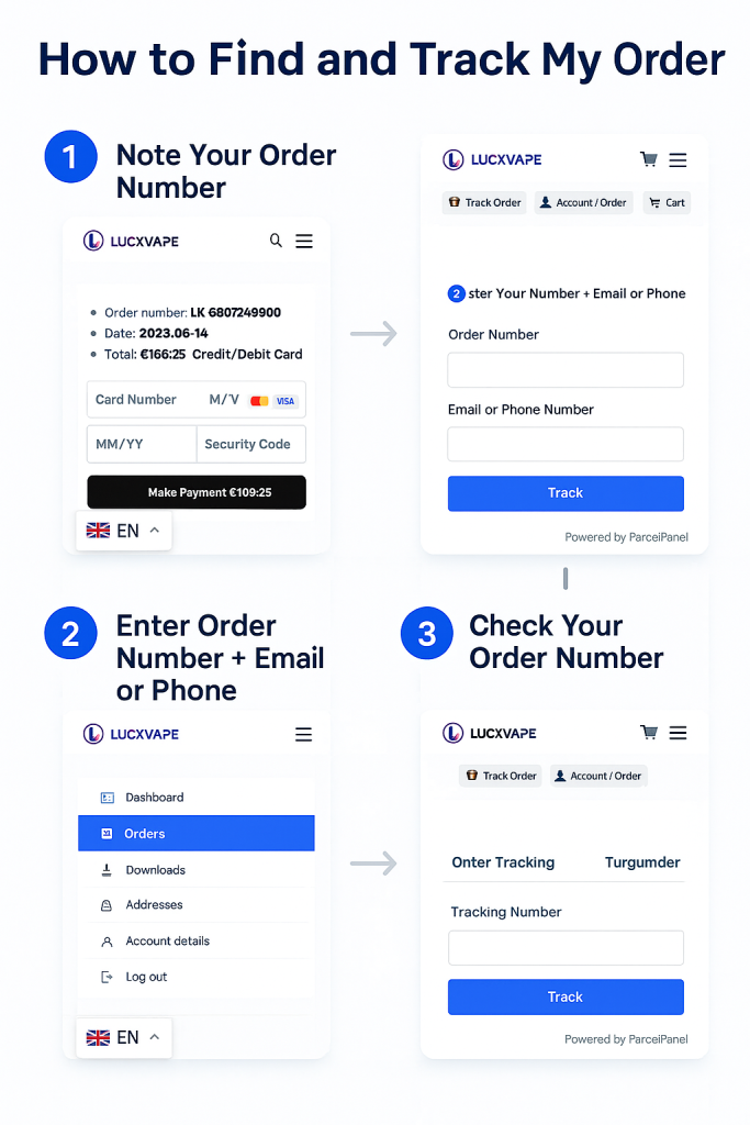 How to Find and Track My Order